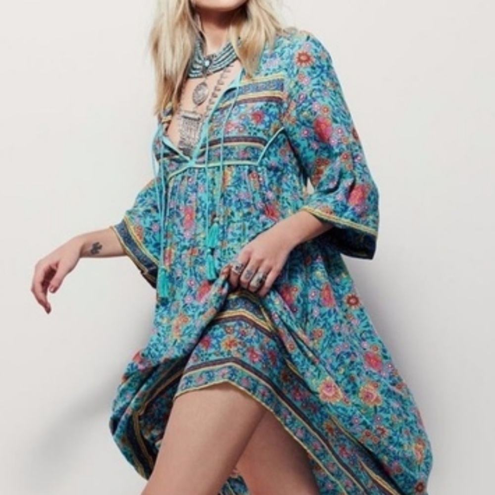 1 left only! 3XL SALE! Floral Boho Wanderer maxi - Picture 8 of 8